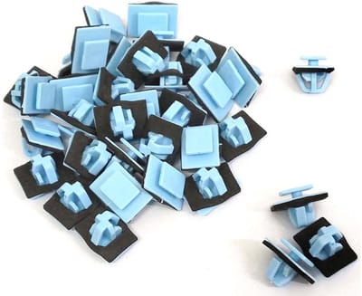 Allecto - Wielboog Trim Clips - 100 Stuks voor Hyundai en Kia - 877561F000 - Hoogwaardige Klemmen - Auto-accessoires - Geschikt voor Onderhoud - Auto