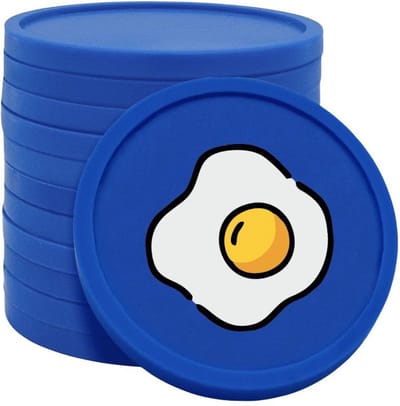 CombiCraft ontbijt consumptiemunten donker blauw - Ø29mm enkelzijdig bedrukt - 100 stuks