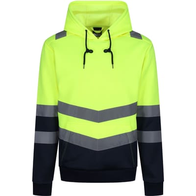 Regatta Heren Overhead High-Vis Hoodie (Geel)