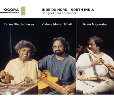 Ronu Majumdar, Tarun Bhattacharya, Vishwa Mohan Bhatt - North India, Sangeet Trio en Concert (CD)