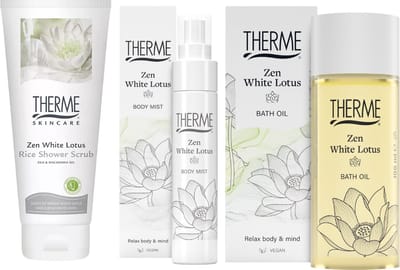 Therme Cadeauset Zen White Lotus Bad
