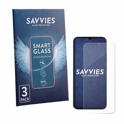 3 Stuks Savvies Screenprotector - geschikt voor Xiaomi Redmi R70 5G - beschermfolie glas transparant