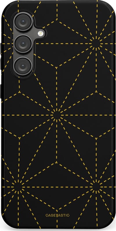 Casetastic Hoesje Geschikt voor Samsung S23 FE - Stijlvolle Beschermende Duo-layer Case - Vouwlijn