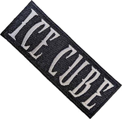 Ice Cube - Logo Patch - Zwart