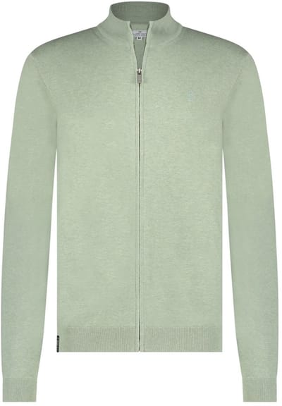 Fellows United Vest Cardigan Premium Flat Knit Light Green (41.1163 - 178)