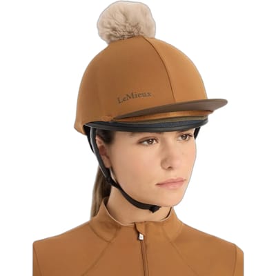 Fietshelm muts met pompon voor dames LeMieux