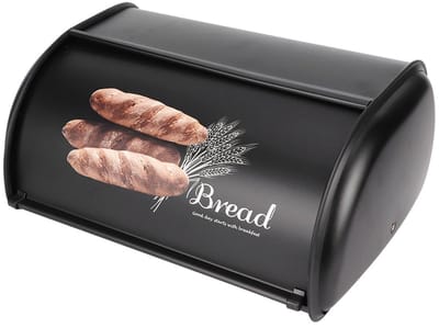 SPHProducts - Grote Capaciteit Brood Container - Brood Doos - Praktische Keuken Opslag - Rechthoekig - Organiser voor Brood - Geschikt voor Huishou...