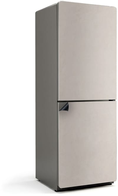 Wallfluent Magnetische Koelkastmat - Lichtbeige Koelkast Magneet Sticker - 70 cm x 190 cm - Lichtbeige Magnetische Koelkastmat - Koelkast Magneet Decoratie - Decoratieve Magneetmat Voor Koelkast - Keuken Decoratie Magneet