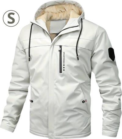 Nivard Parka Heren Winterjas - Heren - Winter - Jas - Volwassen - Beige - Maat S