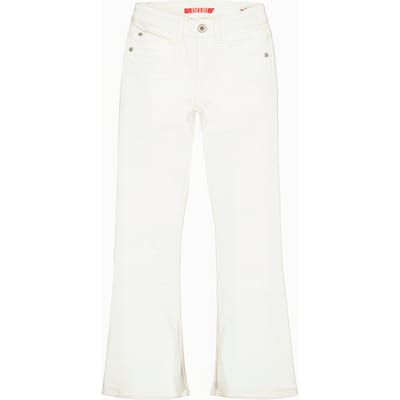 Vingino Britte Split White Denim Size: 4 | Jeans Outlet | Unisex | Ecru