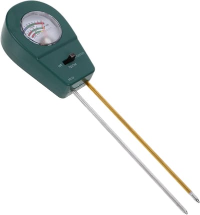 Bodemdetector Tuin - Ph Vochtmeter - Plantenverzorging - Precisiemeting - 25 cm - Groen