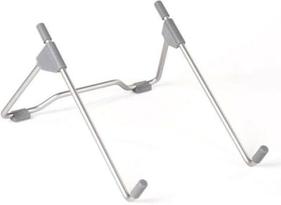 New Age Devi - Verstelbare Opvouwbare Laptop Standaard Voor Laptop Tablet E-Reader Boek Gemaakt van Aluminium