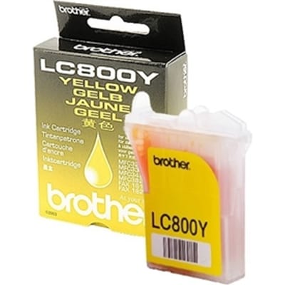Brother LC-800Y inktcartridge geel (origineel)