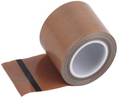 Hittebestendige PTFE Tape voor Isolatie en Sealing, 0.18mm Dikte, 50mm Breed, 10m Lang, Ideaal voor Thermische Toepassingen en Lijmwerk