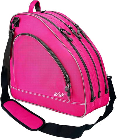 Schaatsuitrusting Tas - Rollerblade Tas - Sport Organisatie - Meerdere Vakken - 40x40x25 cm - roze