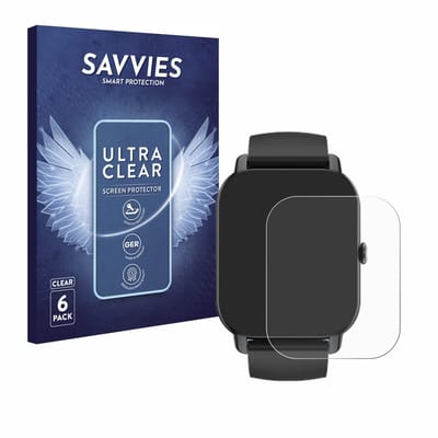 Savvies - Screenprotector voor Aptkdoe P66D 1.85" - Folie Beschermfolie transparant 6 Stuks