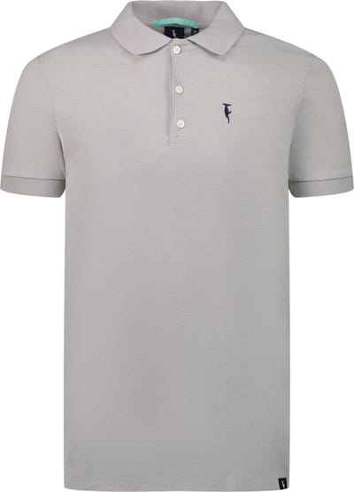 Polo Shirt Heren Sanwin - Grijs Pompano - Maat S