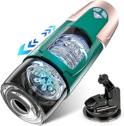 Masturbator voor Man Automatisch - Masturbator voor Mannen Blowjob - Masturbator voor Mannen Zuigen - Masturbator voor Mannen Vibrerende