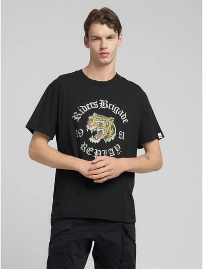 Replay Tijgerprint T-shirt