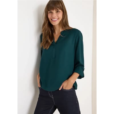 Blouse in effen kleur