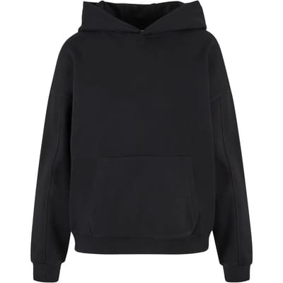 Urban Classics - Organic Oversized Hoodie/trui - L - Zwart