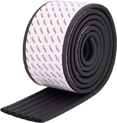 Ladder Mat - Beschermhoes Antislip - Stapelbed Veiligheid - Sterke Kleeflaag - 2 Meter Lang - Zwart