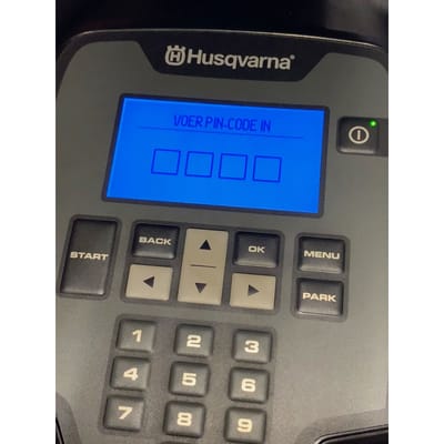 Aanvraag Pincode Oude Automower Modellen