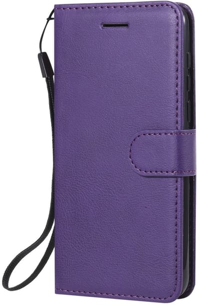 Coverup Hoesje - Geschikt voor Huawei Y5P Hoesje - Coverup Book Case - Paars