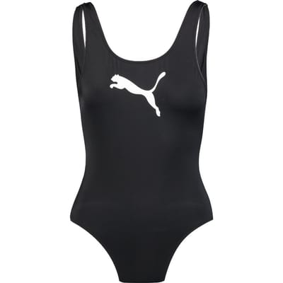 Maillot de bain Puma pour femme noir 90768506 r XL gray