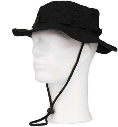 Fostex Garments - Bush hat luxe ripstop (kleur: Zwart / maat: S)
