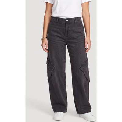 ARKET Eini Denim Cargo Grey Size: 38 | Cargo Pants Outlet | Dames | Grijs