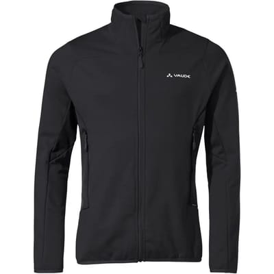 VAUDE Monviso Fleece FZ Jas II, Fleece Jas, Heren Outdoor Sportjassen, Niet Waterdicht, Niet Winddicht, Fleece, Capuchon, Slim Fit