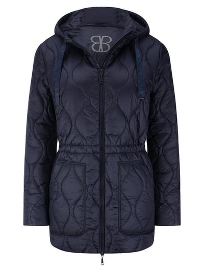 Gewatteerde jas Van BASLER blauw