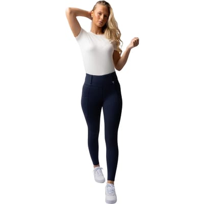 Horze Mira dames fullseat rijlegging , Overture navy, 34