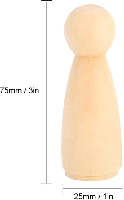 Dailygoody - Houten Figuurkegels - Speelfiguren voor Kinderen