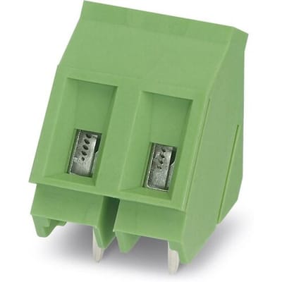 Phoenix Contact 1733729 Klemschroefblok 2.50 mm² Aantal polen 2 Groen 100 stuk(s)