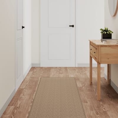 vidaXL - Tapijtloper - 50x150 - cm - sisal-look - zandkleurig