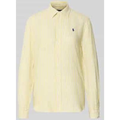 Overhemdblouse van puur linnen
