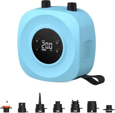 Elektrische Luchtpomp - Oplaadbare Pomp - Opblaasbare Producten - Krachtige Accu - 20 PSI - One Color