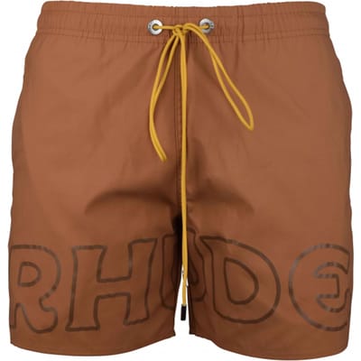 RHUDE Zwemshort Bruin