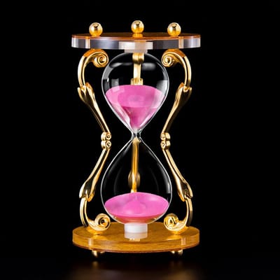 Zandloper Timer - Zandklok Vintage - Koken en Spelletjes - Handgemaakt Design - 30 minuten (113*206cm) - D2