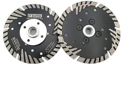 Diamant Turbo Zaagblad 4,5 inch voor Betontegels en Graniet