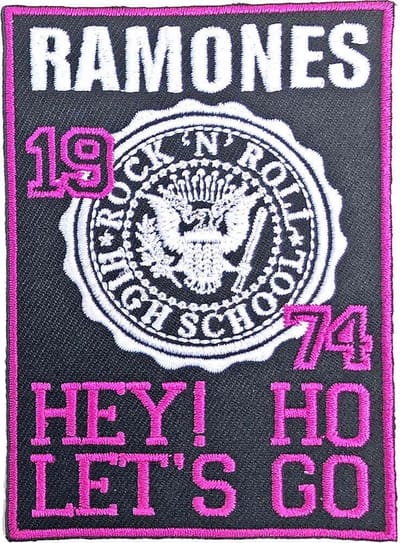 Ramones - High School Patch - Multicolours