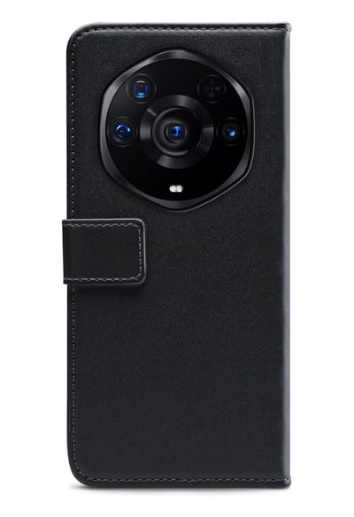 Mobilize Telefoonhoesje geschikt voor HONOR Magic 3 Pro 5G Hoesje | Mobilize Classic Gelly Wallet Bookcase Portemonnee | Pasjeshouder voor 2 Pasjes | Telefoonhoesje voor Pinpas / OV Kaart / Rijbewijs - Zwart