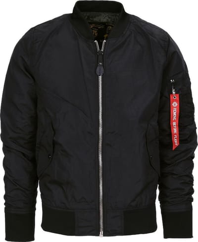 Fostex Garments - MA-1 summer bomber jack (kleur: Zwart / maat: S)