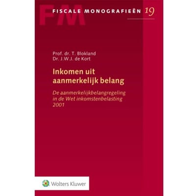 Inkomen Uit Aanmerkelijk Belang - T. Blokland