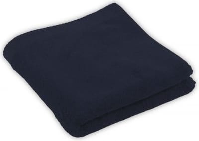 Tiseco Home Studio - Handdoek DELUX - - SET/3 - 100% katoen - 550 g/m² - 100% katoen - superzacht en zeer absorberend - 50x100 cm - Donkerblauw