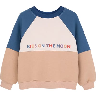 Sweater voor babyjongens Kids on the Moon Raglan
