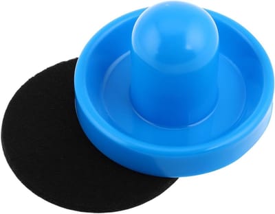 Air Hockey Paddles - Spel Accessoires - Tafel Spel - Ergonomische Grip - 9.5 cm - Blauw