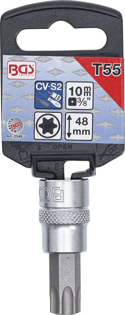 BGS Dopsleutelbit 3/8 Torx T55
